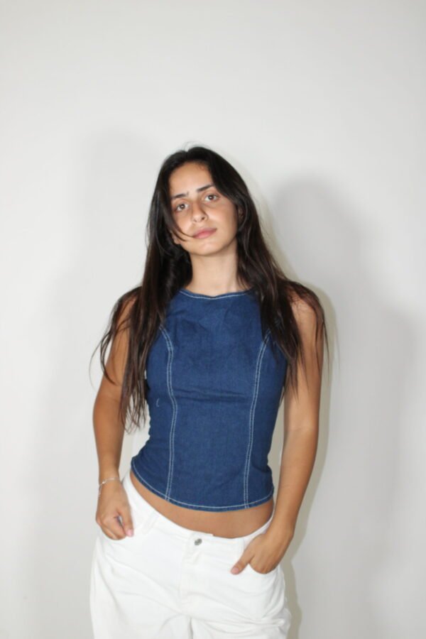 Backless top